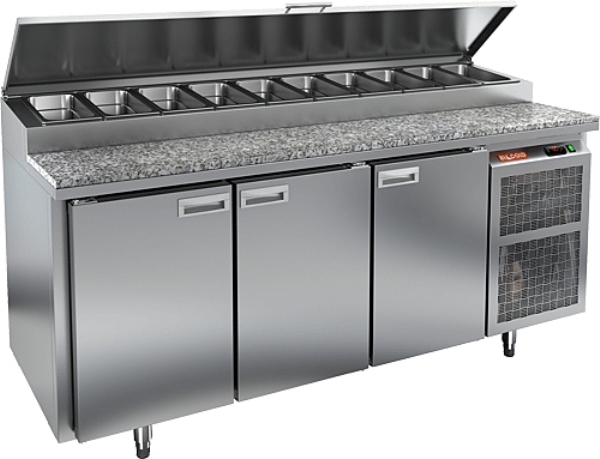 PIZZA REFRIGERATOR COUNTER TYPE PZ2 111 GN КАМЕНЬ